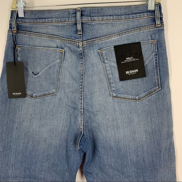 Hudson Holly High Rise Skinny Ankle Blue Jeans Women’s Size 34 NWT - Picture 7 of 10